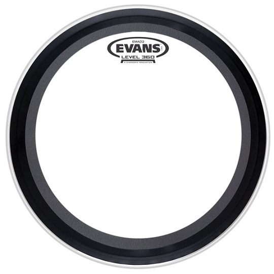 Evans 20" EMAD2 Clear Bass Drum