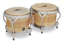 Latin Percussion Matador M201-AWC Bongos Natural/Chrome Hardware