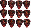 Fender 351 Shape Classic Picks Medium, Tortoise Shell, 12un.