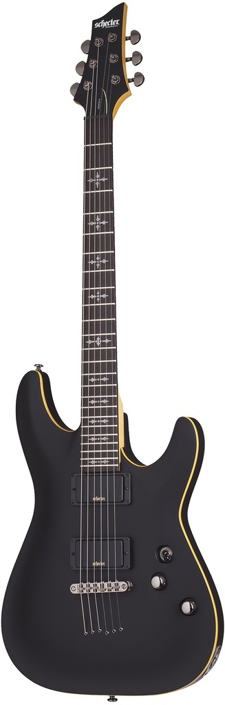 Schecter Demon-6 Aged Black Satin