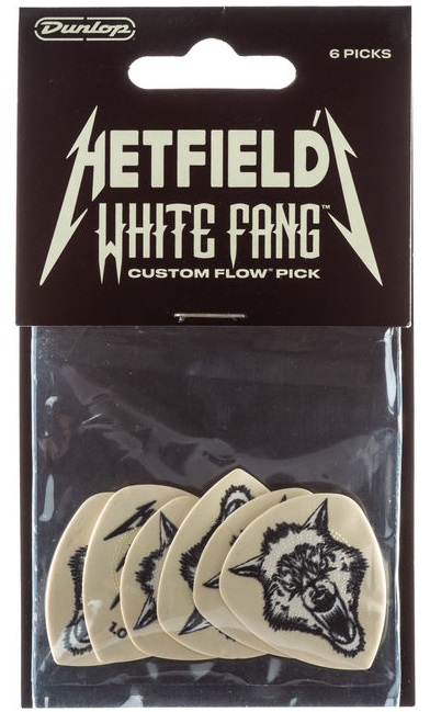 Dunlop PH122P073 Hetfield´s White Fang Custom Flow, 0.73mm