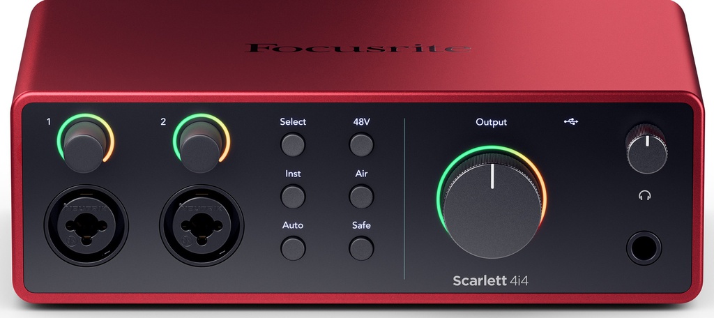 Focusrite Scarlett 4i4 4th Gen