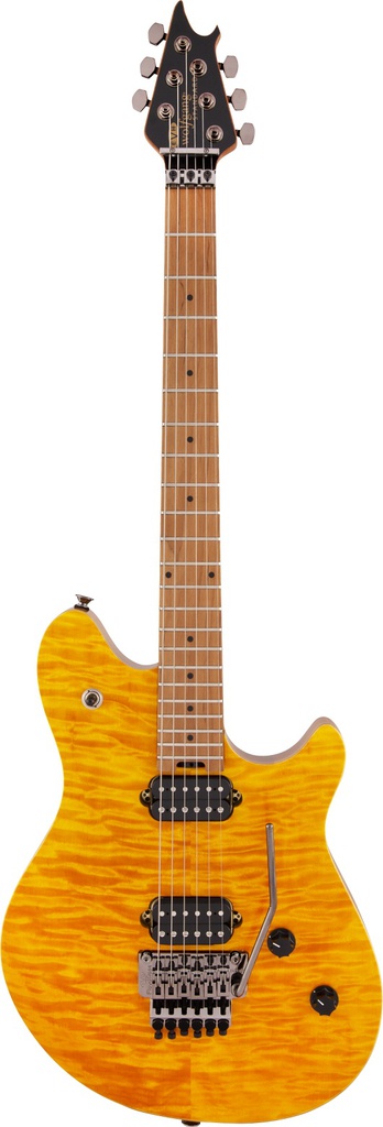 EVH Wolfgang WG Standard Quilt Maple, Transparent Amber