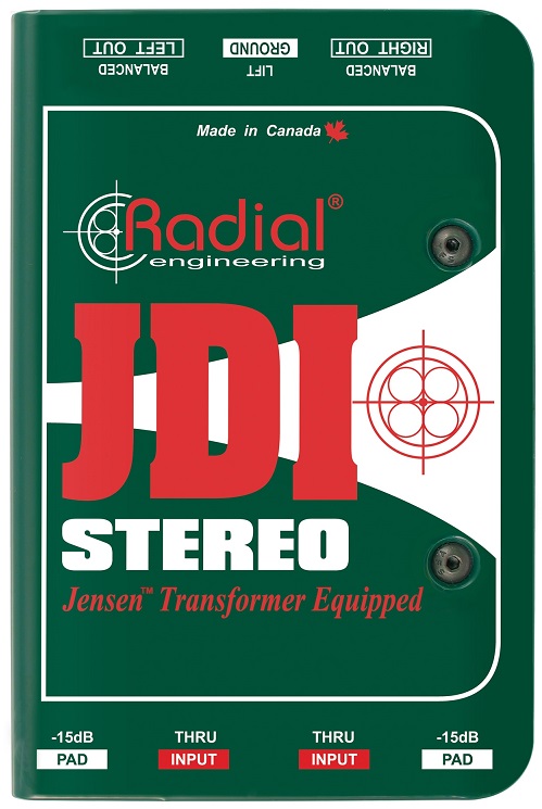 Radial Engineering JDI Stereo DI Passiva