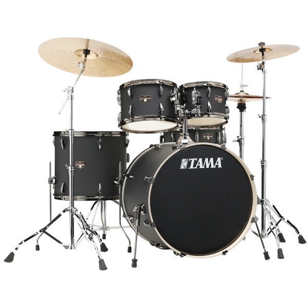 Tama Imperialstar IP52H6WBN Blacked Out Black com Hardware Black Nickel