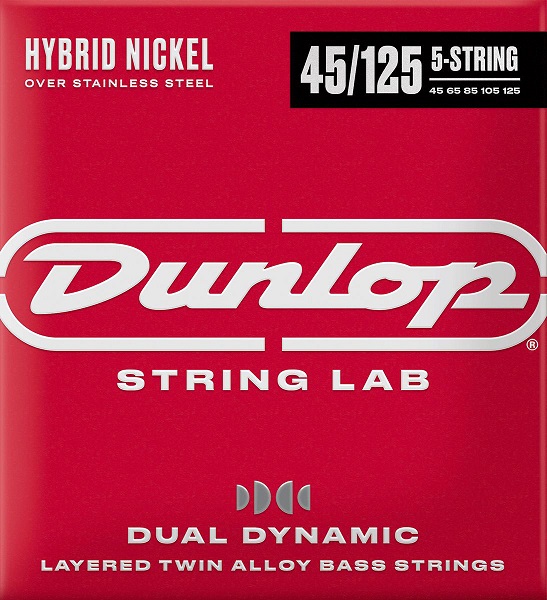 Dunlop DBHYN45125 Hybrid Nickel 45/125