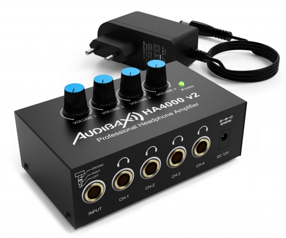 Audibax HA4000 v2 Amplificador Auscultadores