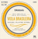 Daddario EJ82B Viola Brasileira Rio Abaixo & Meia Guitarra