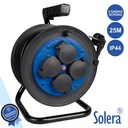 Solera SLR-7425/1T 25m IP44 com enroladeira