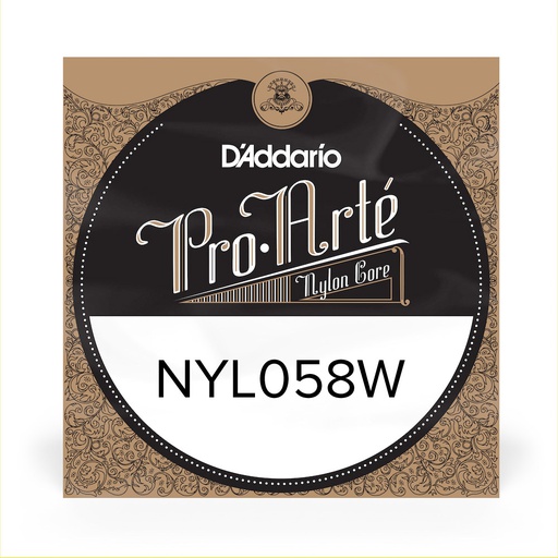 [A/010234] Daddario NYL058W Single String