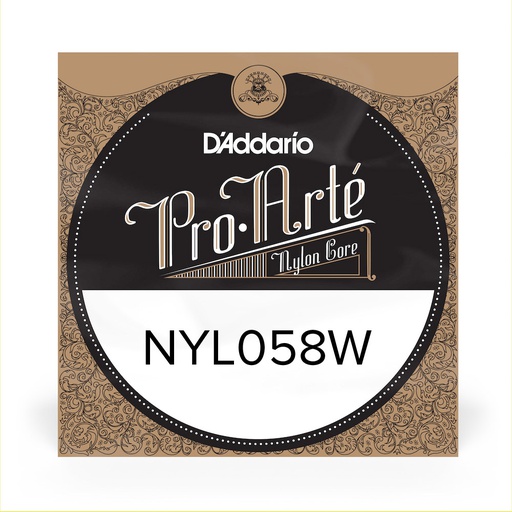 [A/010234] Daddario NYL058W, corda para clássica .058