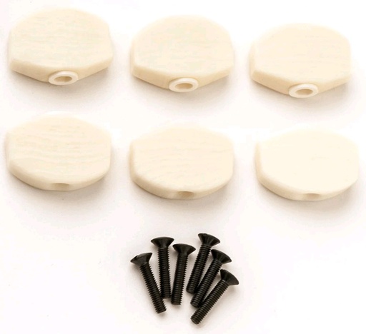 [A/010282] PRS Guitar Phase III Faux-Bone Tuner Buttons