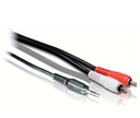 Hilec CL-30/3, Mini-jack / 2 RCA, 3m