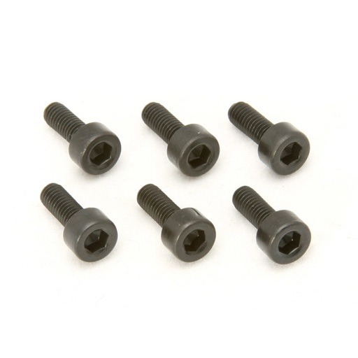 [A/010446] Schaller F0070 Parafusos para Saddles FR Black (6pcs)