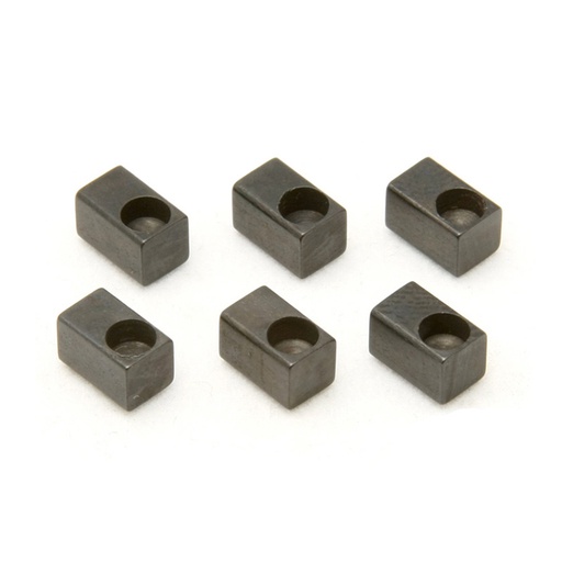 [A/010447] Schaller Blocos para Saddles FR Black (6pcs) 20693000