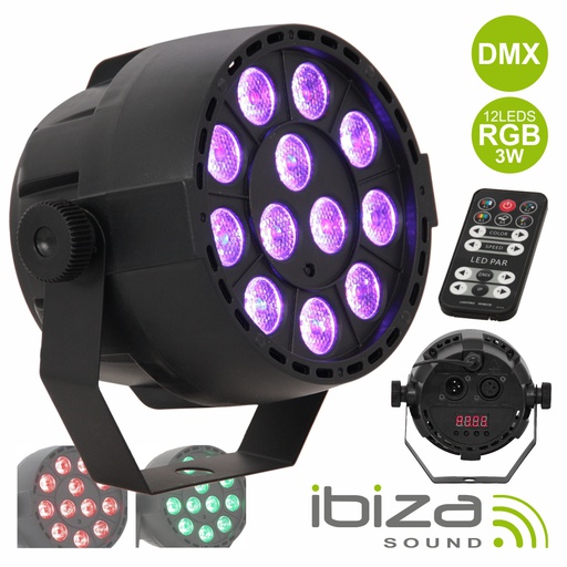 [A/010538] Ibiza Par-Mini-RGB3