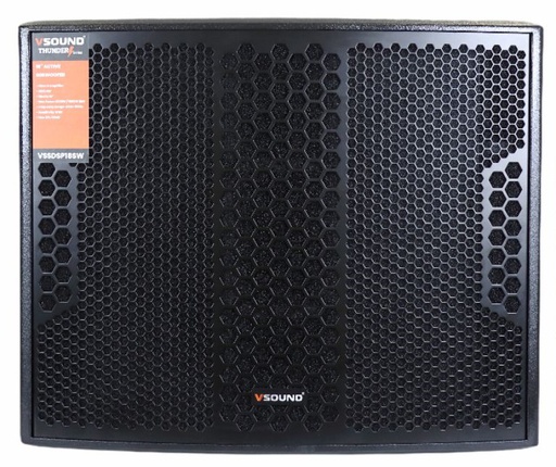 [A/010548] VSound VSSDSP18SW, Subwoofer Amplificado 18″ DSP 2000W