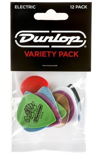 [A/010731] Dunlop PVP113 Guitar Pick Electric Variety Pack