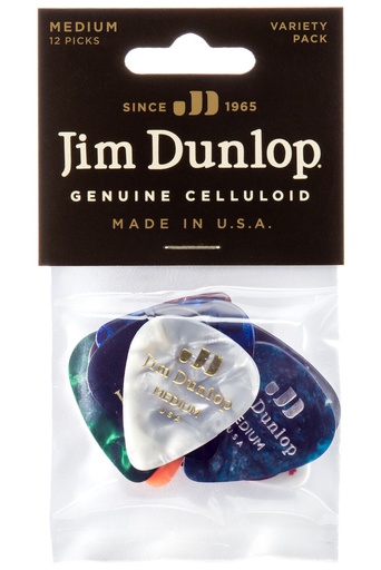 [A/010732] Dunlop PVP106 Variety Pack, Celluloid Medium