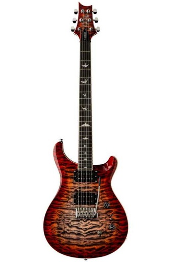 [A/010742] PRS SE Custom 24/08 Quilt Charcoal Cherry Burst