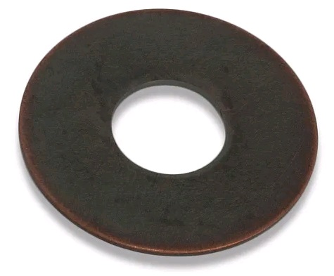 [A/006049] Schaller Toggle Switch Plate Vintage Copper SC901367 15200800