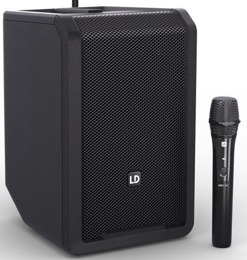[A/010983] LD Systems ANNY 8 HHD B5, Coluna a bateria com microfone