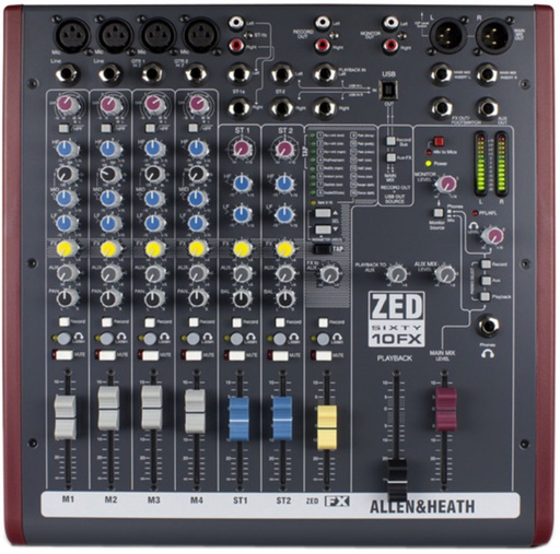 [A/011082] Allen & Heath ZED60-10FX