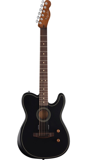 [A/011267] Fender Acoustasonic Standard Telecaster Black