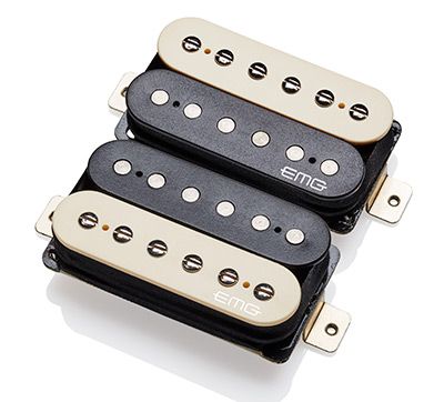 [A/011403] EMG Super 77 Set Zebra para Les Paul