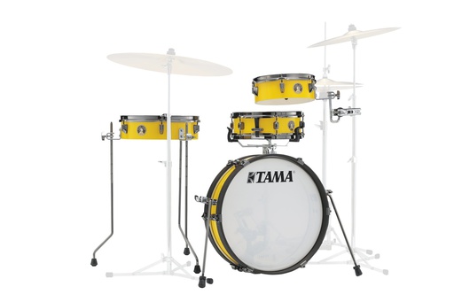 [A/011416] Tama Club Jam Pancake, 4 peças, Electric Yellow