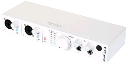[A/011440] Arturia MiniFuse 4 White