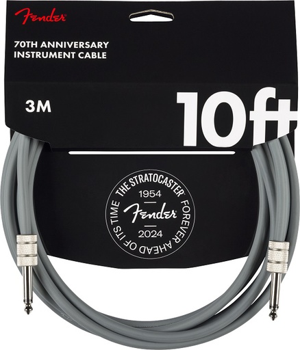 [A/011459] Fender 10' ANNIVERSARY CABLE GRY, 3m