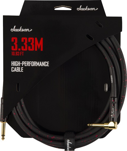[A/011463] Jackson BLK/RED Cable 3,33m