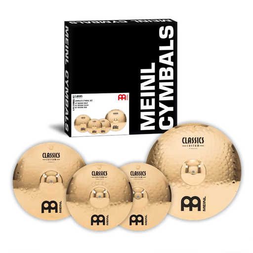 [A/011501] Meinl Classics Custom Brilliant Complete Cymbal Set CC141620