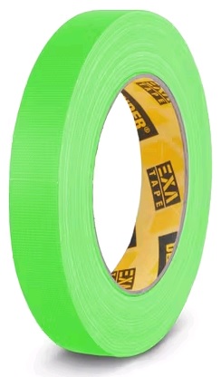 [A/011570] Adam Hall EXA-TAPE® NEON GREEN 19