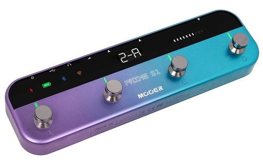[A/011623] Mooer Prime S1 Intelligent Multi Effects Pedal Floor