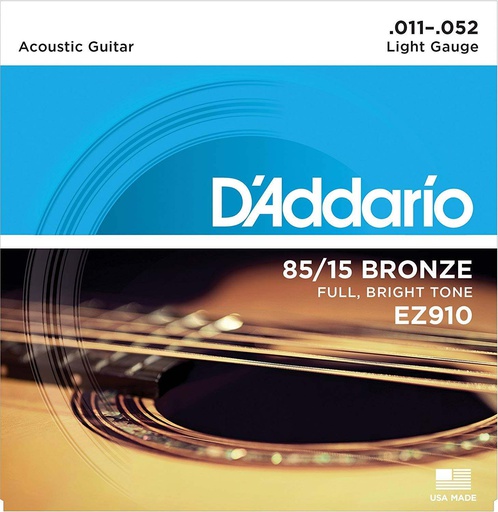 [A/011731] Daddario EZ910 85/15 Light 11-52