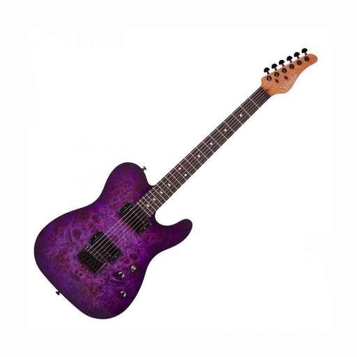 [A/011738] Schecter PT Standard Purple Burst Burl (PBB)