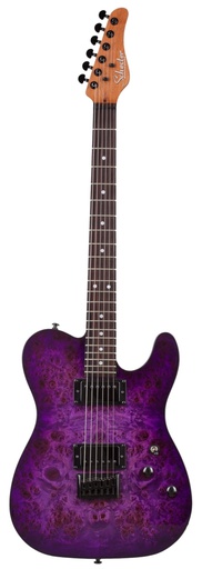 [A/011738] Schecter PT Standard Purple Burst Burl (PBB)