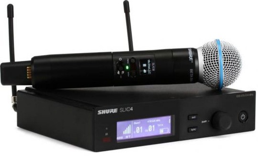 [A/011789] Shure SLXD24E/Beta58A H56
