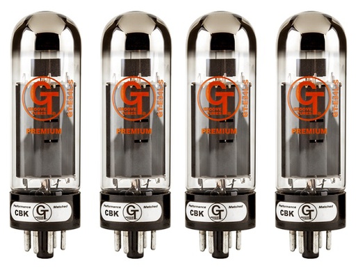 [A/011875] Groove Tubes EL34 GT-E34LS MED QUARTET