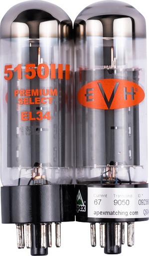 [A/011876] EVH EL34 Tube Kit Pair