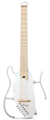 [A/011966] Donner Hush I Pro Acoustic-Electric Guitar White