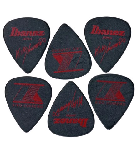 [A/012085] Ibanez Kiko Loureiro Picks B1000KL-BK