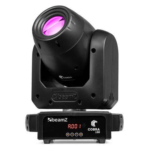 [A/012265] BeamZ Cobra 100 Led Spot Moving Head With Prism