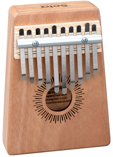 [A/012280] Sela SE-240 Kalimba Mogno 10