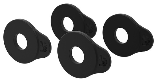 [A/012364] Daddario PW-FLSB-04BK Flex Lock Strap Blocks, Black