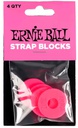 Ernie Ball EB5623 Strap Blocks Rosa