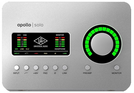 [A/012570] Universal Audio Apollo Solo USB Heritage Ed.