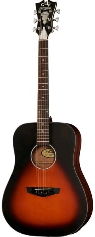 [A/012580] DAngelico Premier Lexington LS Satin Vintage Sunburst